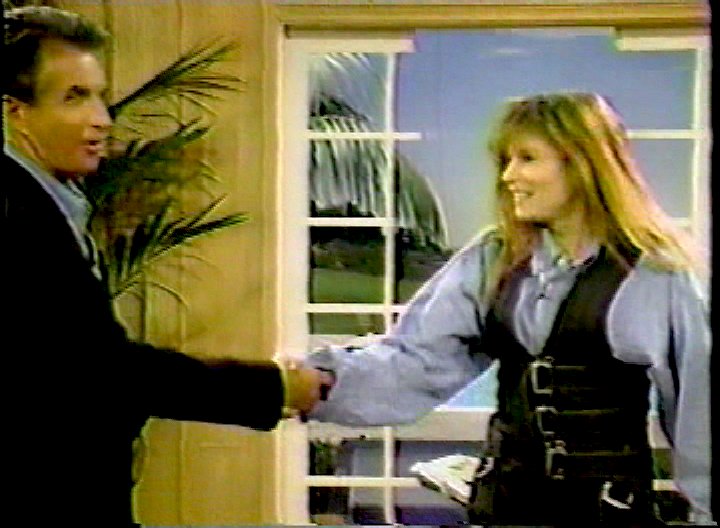 George Hamilton's Special Guest on The George and Alana Show Barbara Anne Klein Hollywood Stuntwoman