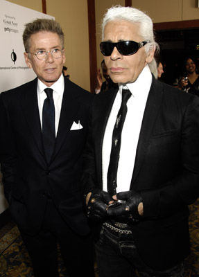 Calvin Klein and Karl Lagerfeld