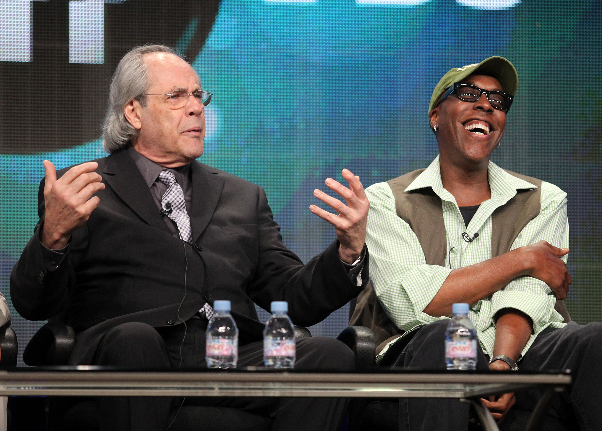 Arsenio Hall and Robert Klein