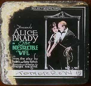 Alice Brady and Saxon Kling in The Indestructible Wife (1919)