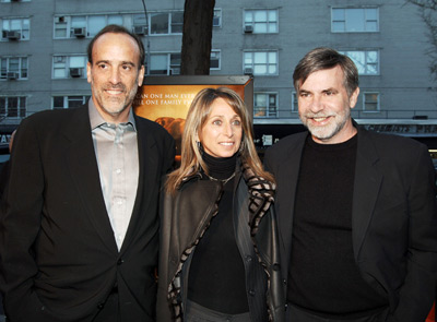 Dan Klores, Bonnie Hammer and Ron Berger at event of Ring of Fire: The Emile Griffith Story (2005)