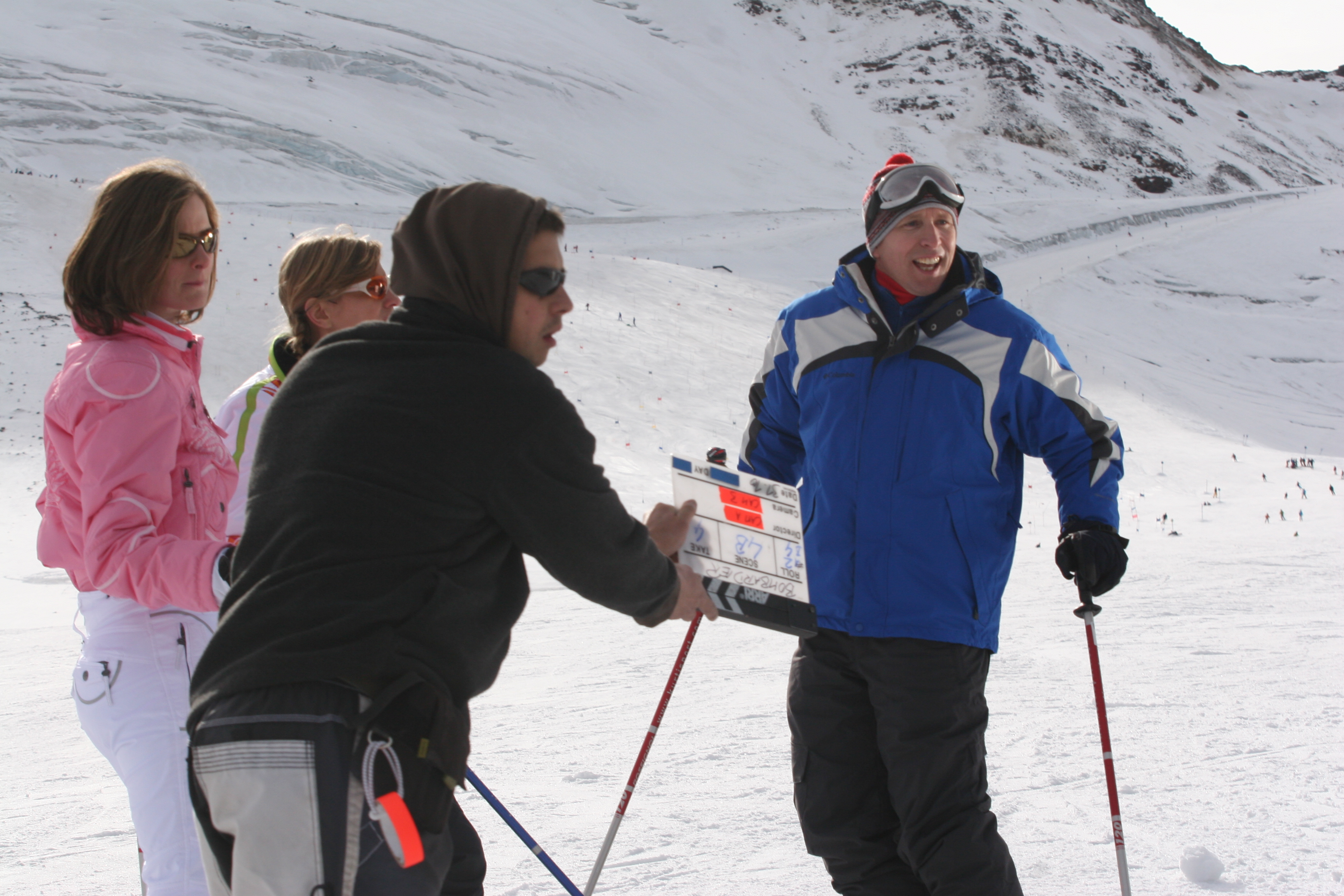 On Set: Kaunertal Glacier, Austria