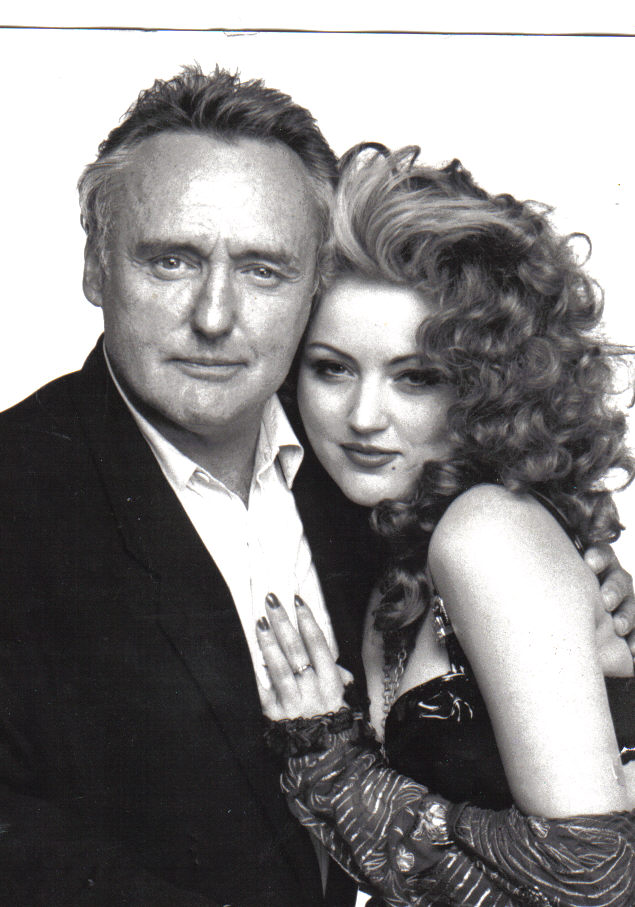Tuesday Knight and Dennis Hopper