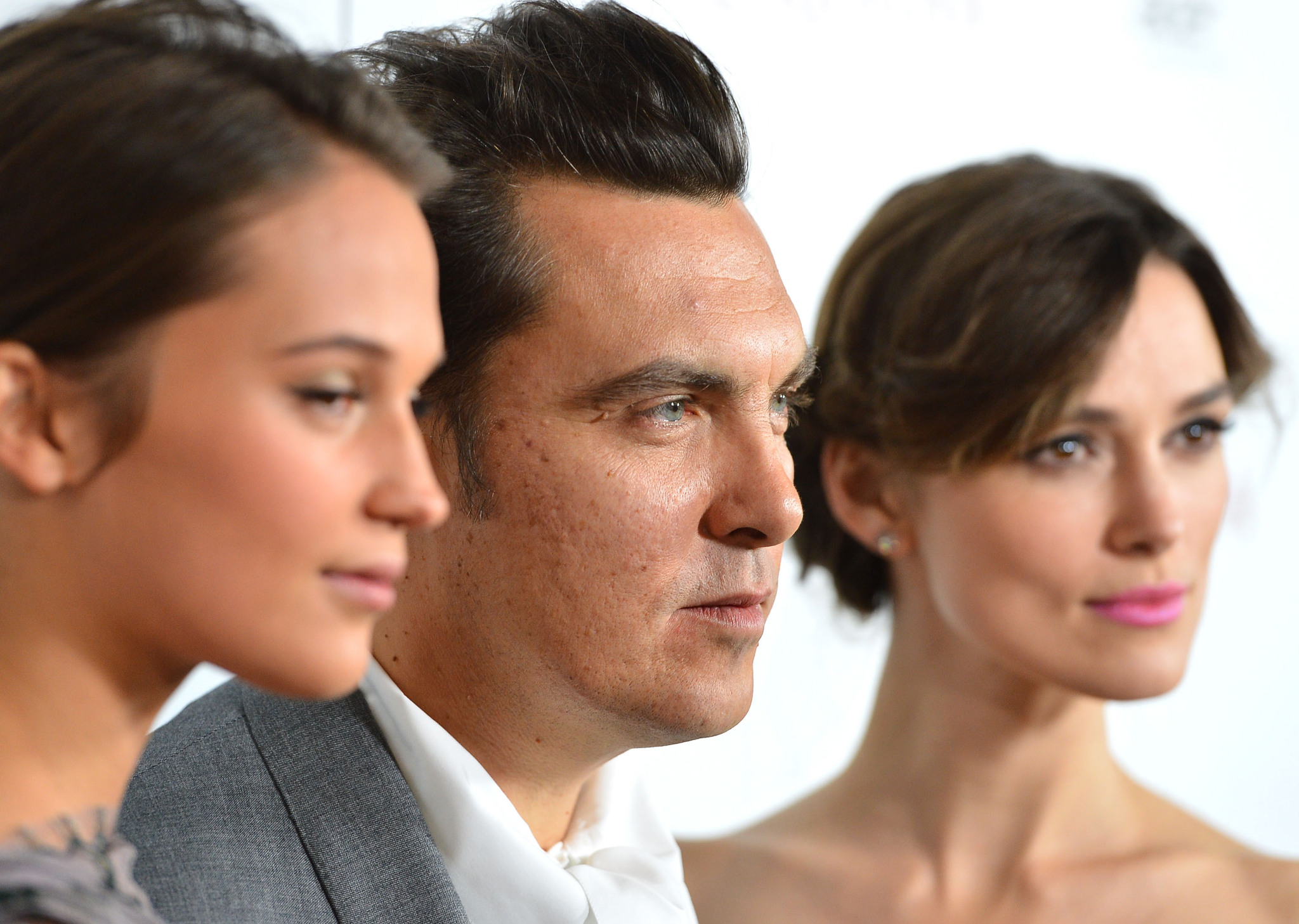 Keira Knightley, Joe Wright and Alicia Vikander at event of Anna Karenina (2012)