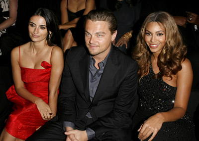 Leonardo DiCaprio, Penélope Cruz and Beyoncé Knowles