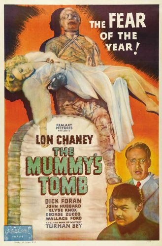 Turhan Bey, Dick Foran and Elyse Knox in The Mummy's Tomb (1942)