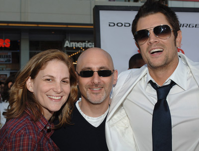 Johnny Knoxville, Jeff Robinov and Dana Goldberg at event of The Dukes of Hazzard (2005)