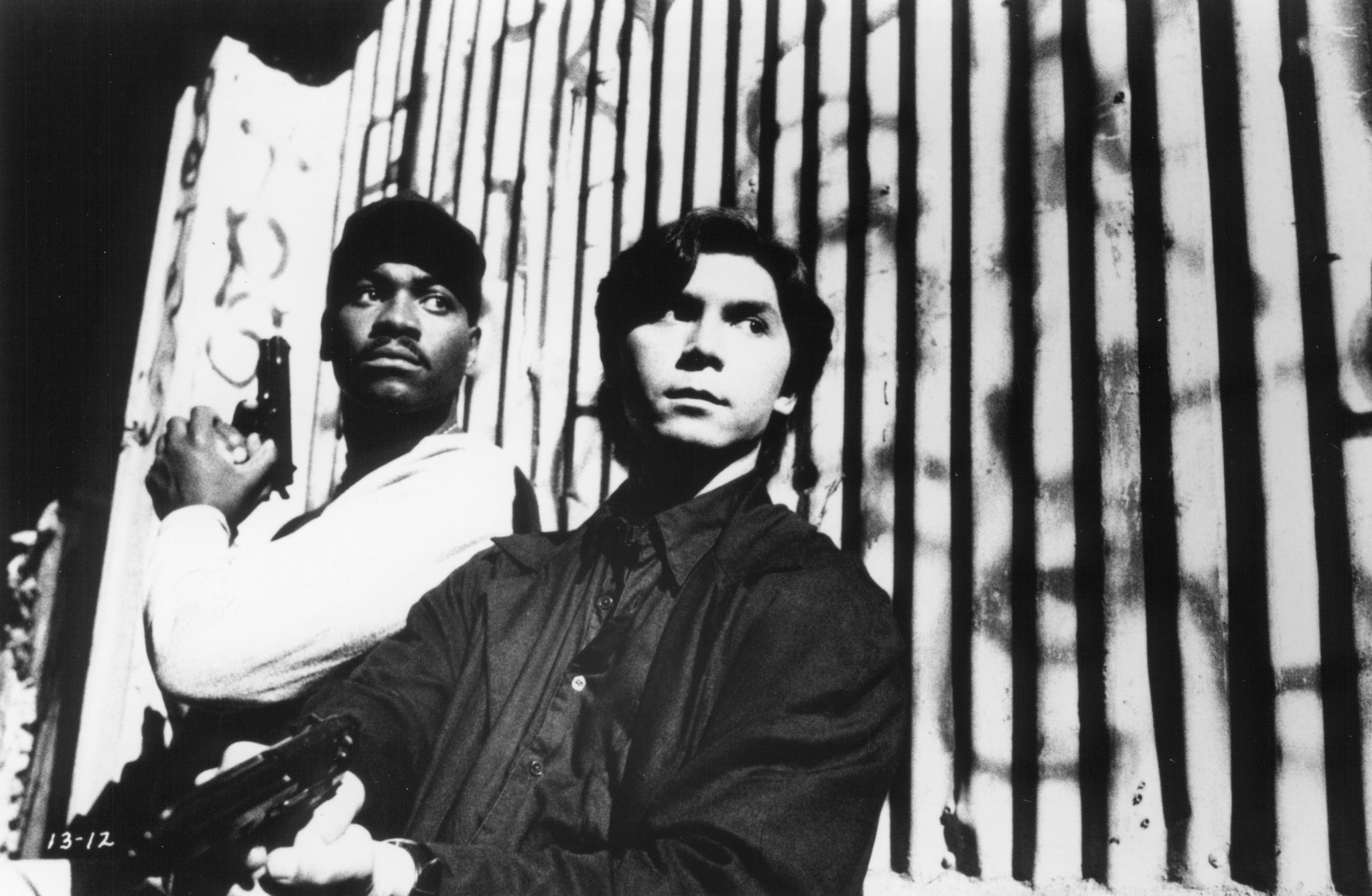 Still of Lou Diamond Phillips, Elizabeth Arlen, Jeff Kober and Mykelti Williamson in The First Power (1990)