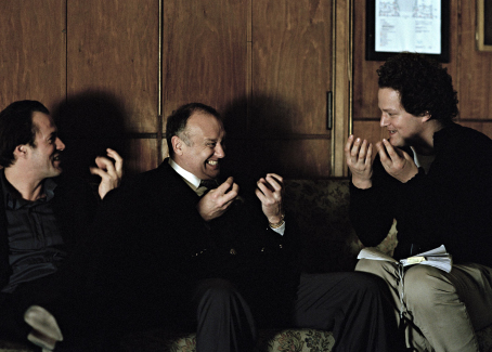 Florian Henckel von Donnersmarck, Sebastian Koch and Thomas Thieme in The Lives of Others (2006)