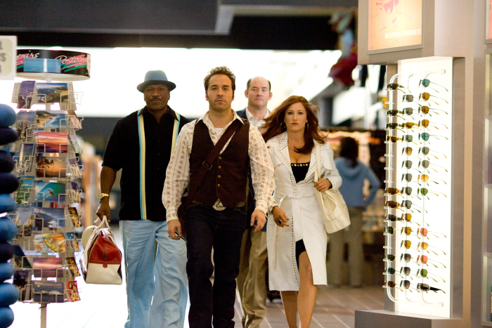 Still of Ving Rhames, Jeremy Piven, David Koechner and Kathryn Hahn in The Goods: Live Hard, Sell Hard (2009)