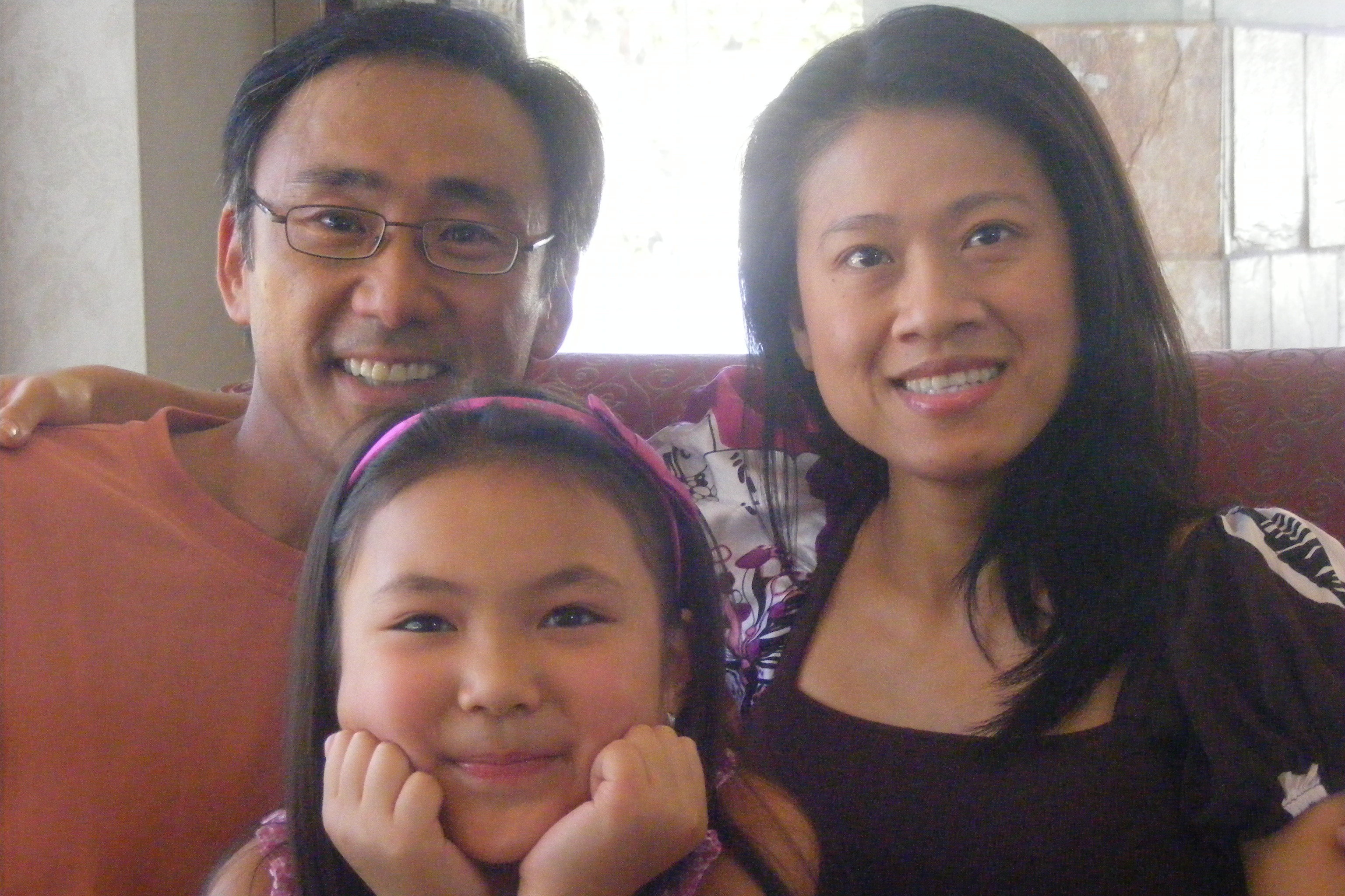 Frank Koga, Junie Hoang, and Samantha Nguyen in the winning short film, THE DIGITAL FAMILY (2009)