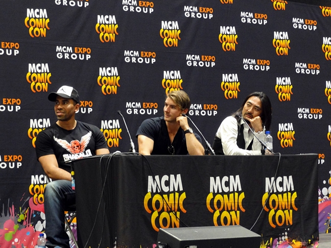 MCM Comic con panel