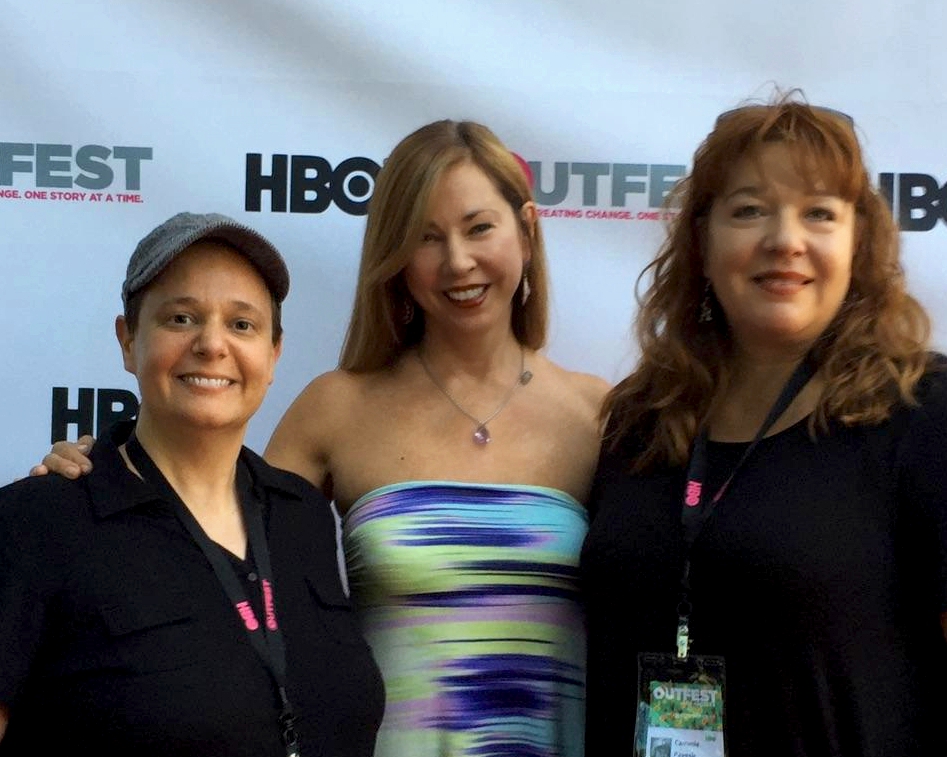 Michelle Ehlen, Kim Kopf, Cammie Pavesic at Outfest Film Festival HBO event.