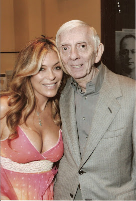 Lydia Cornell and Aaron Spelling