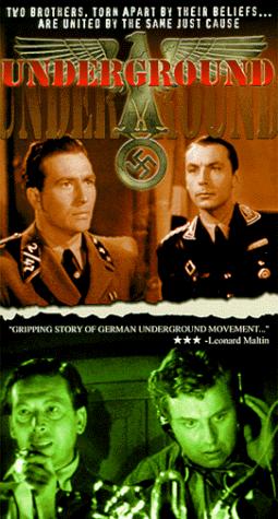 Martin Kosleck and Jeffrey Lynn in Underground (1941)