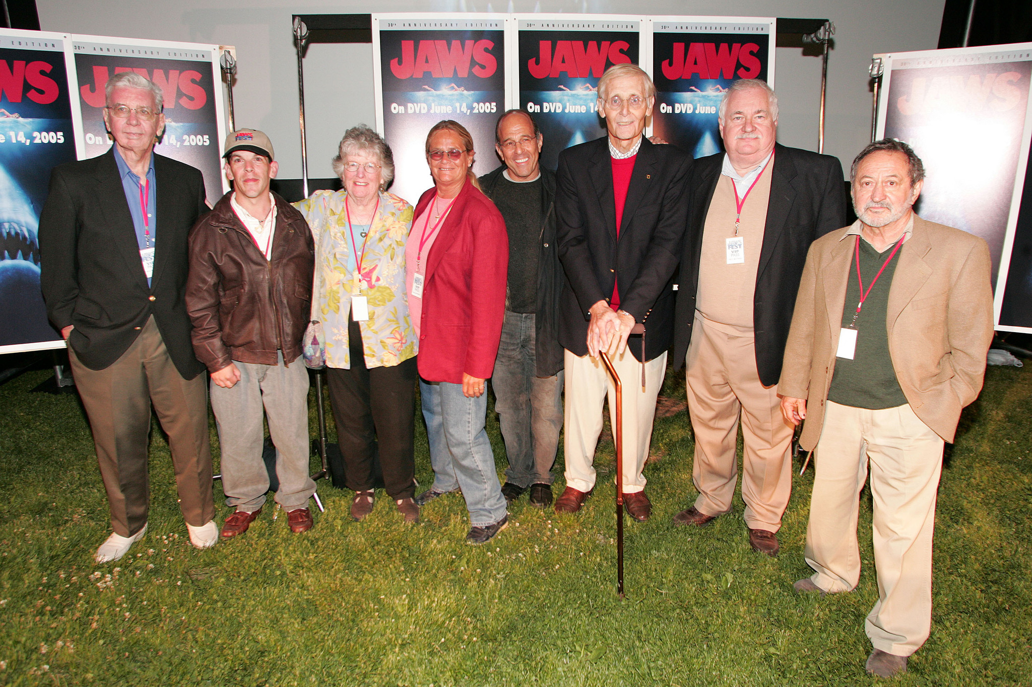 Peter Benchley, Susan Backlinie, Jeffrey Kramer and William Gilmore