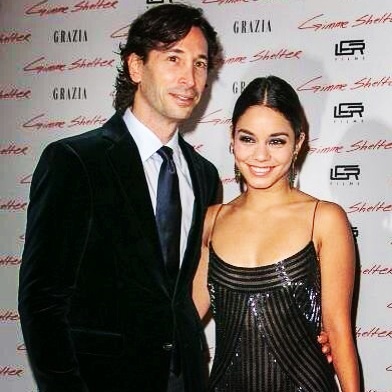 Director Ronald Krauss with actress Vanessa Hudgens