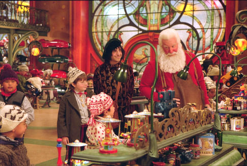 Still of Tim Allen, Spencer Breslin and David Krumholtz in The Santa Clause 2 (2002)