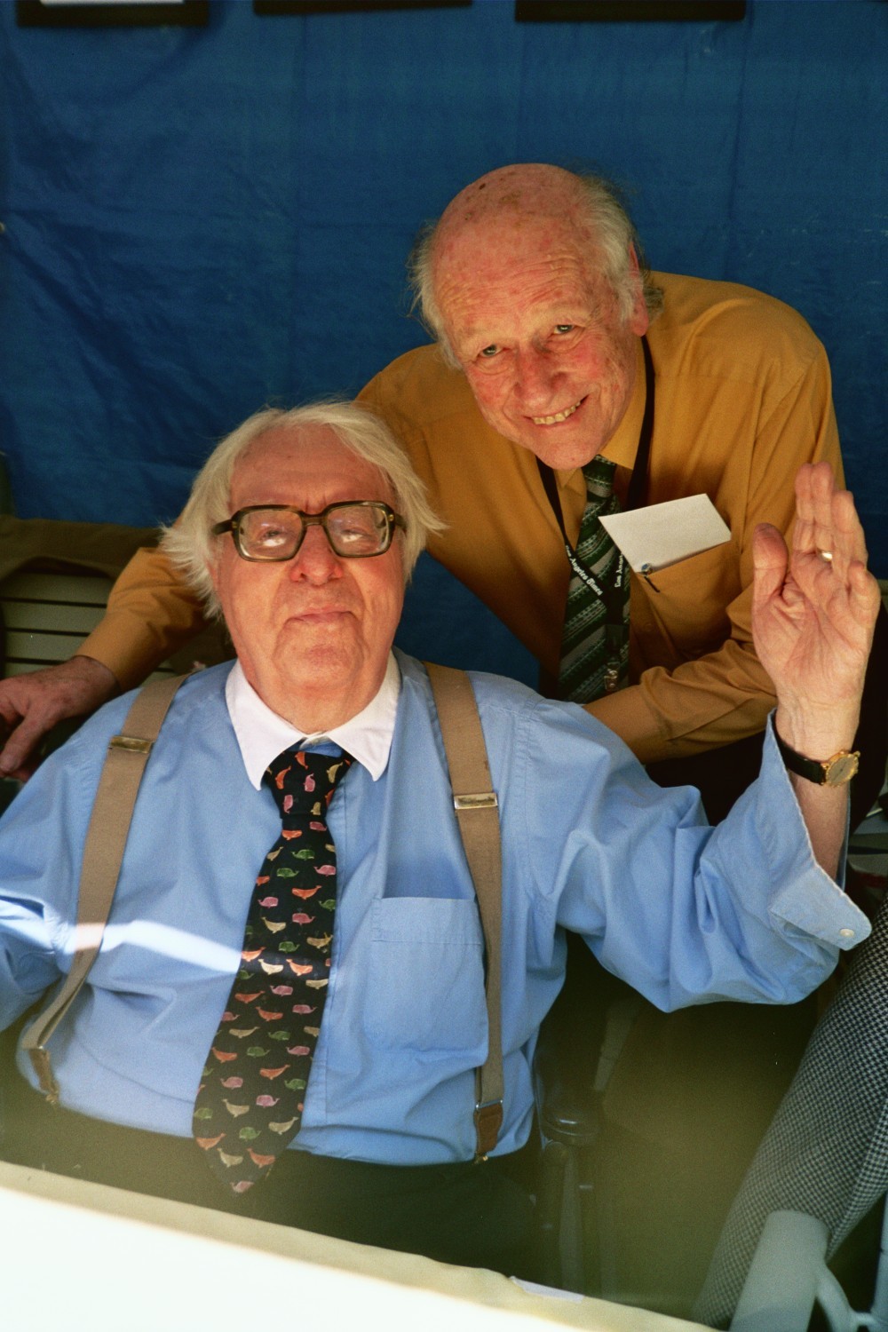 Ray Bradbury and Ray Harryhausen at UCLA's Festival of Books - 2004