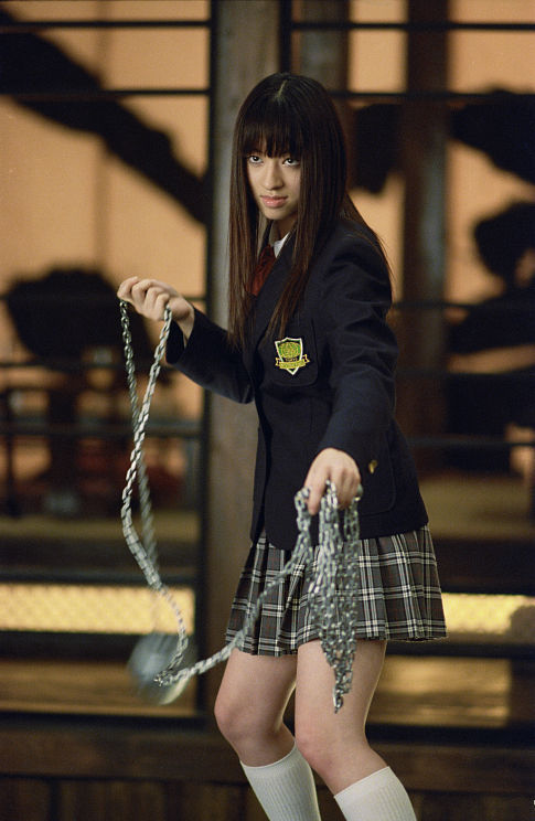 Still of Chiaki Kuriyama in Nuzudyti Bila 1 (2003)