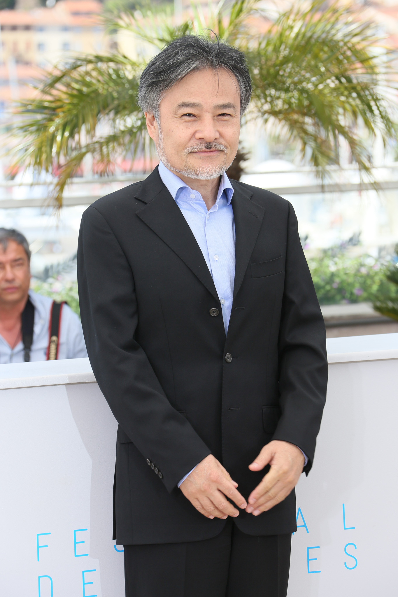 Kiyoshi Kurosawa at event of Kishibe no tabi (2015)