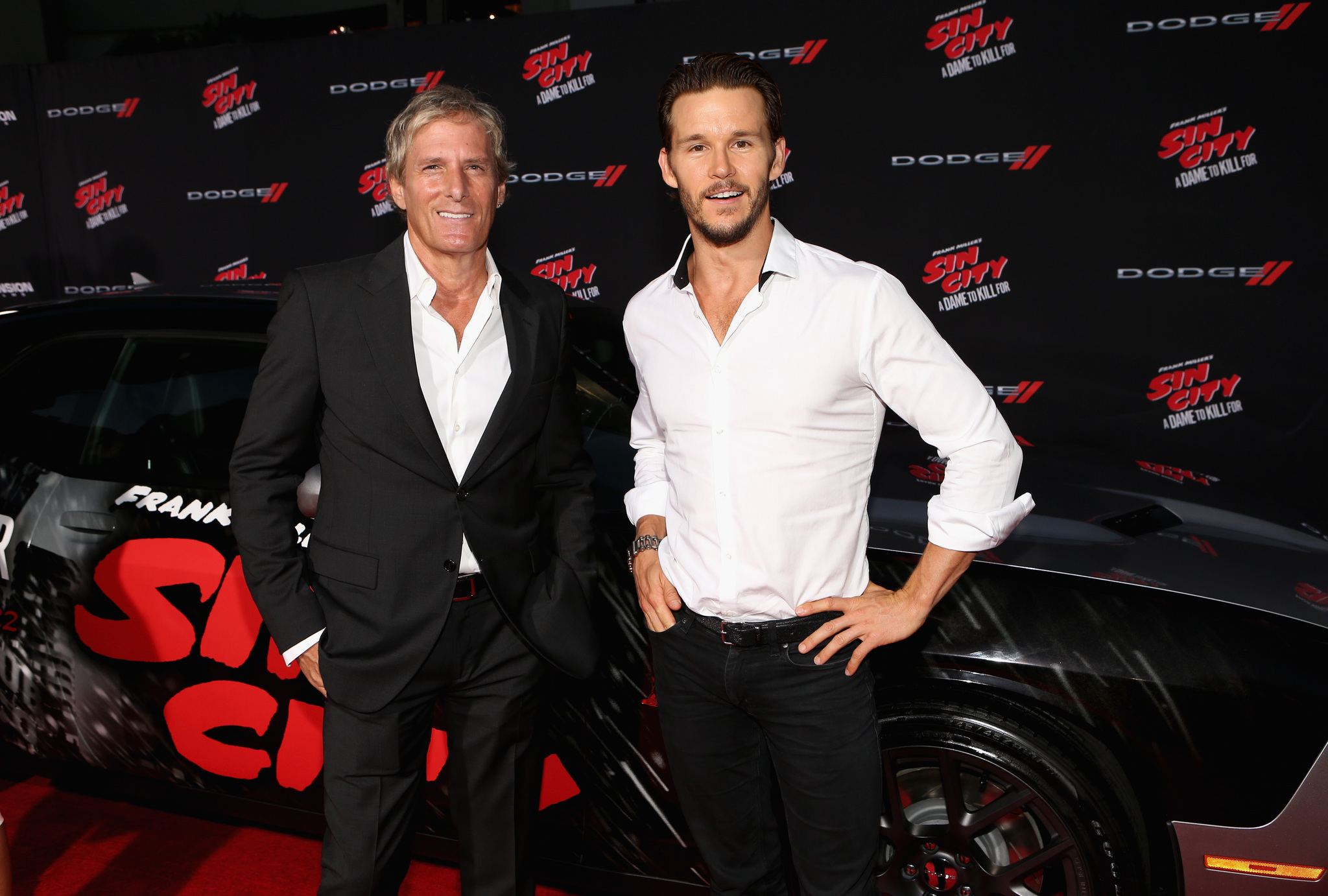 Michael Bolton and Ryan Kwanten at event of Sin City: A Dame to Kill For (2014)