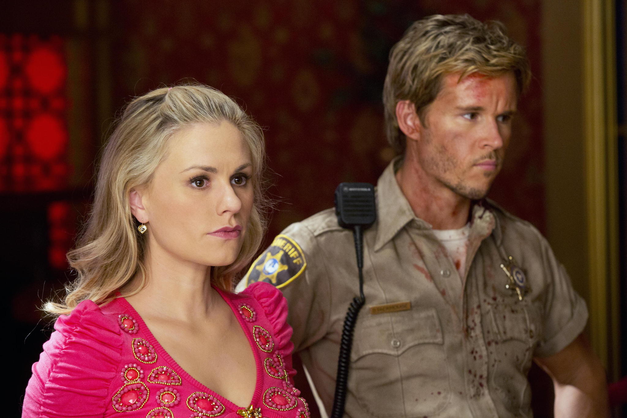 Still of Anna Paquin and Ryan Kwanten in Tikras kraujas (2008)