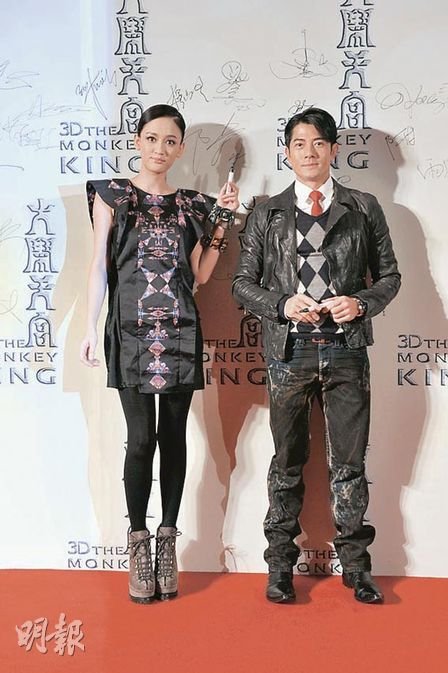 Aaron Kwok and Joe Chen in Xi you ji: Da nao tian gong (2014)