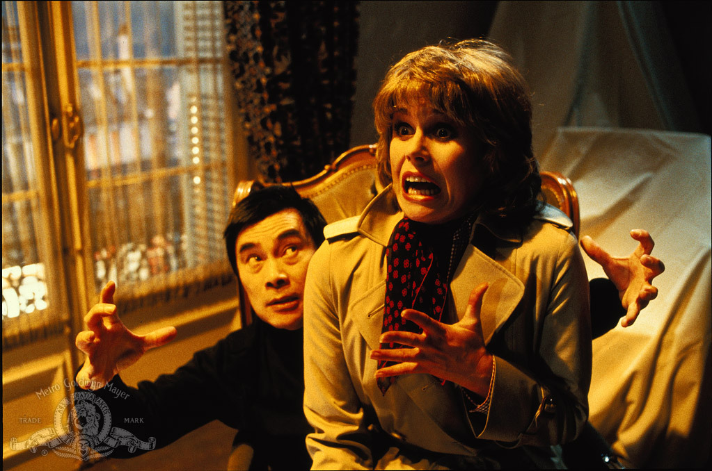 Still of Burt Kwouk and Joanna Lumley in Trail of the Pink Panther (1982)
