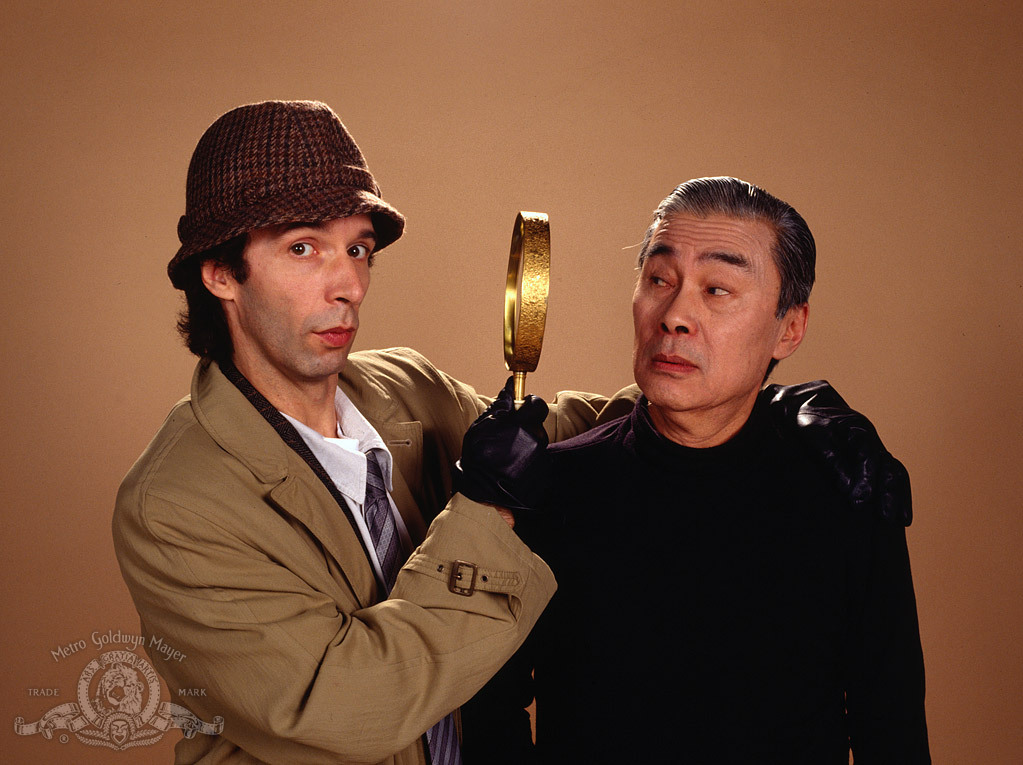 Still of Roberto Benigni and Burt Kwouk in Son of the Pink Panther (1993)