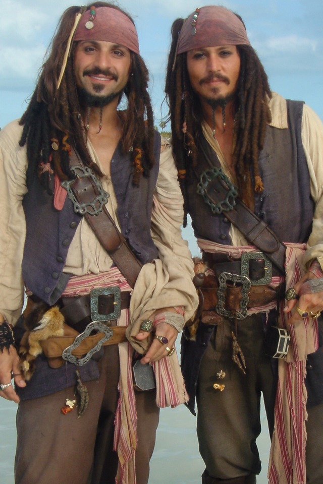 Pirates of the Caribbean (stunt Double Johnny Depp)