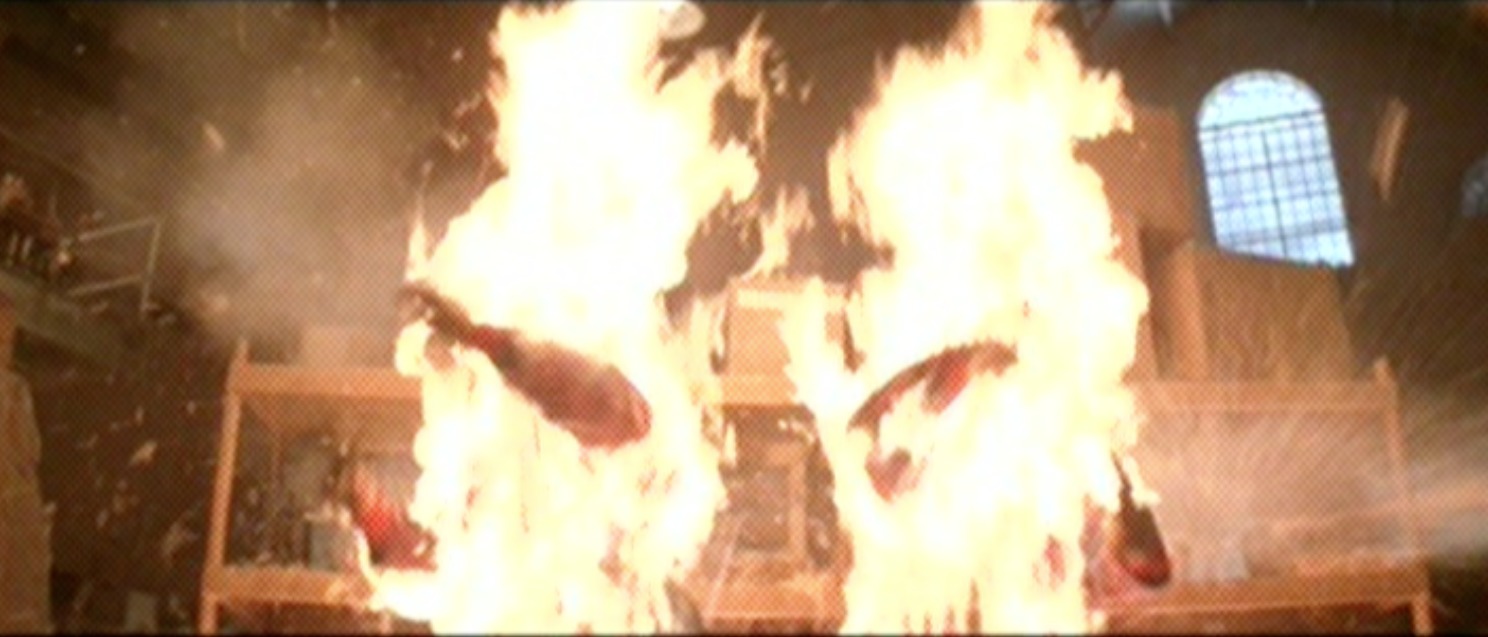 The Mummy Returns (Full Fire Burn Ratchet over camera)