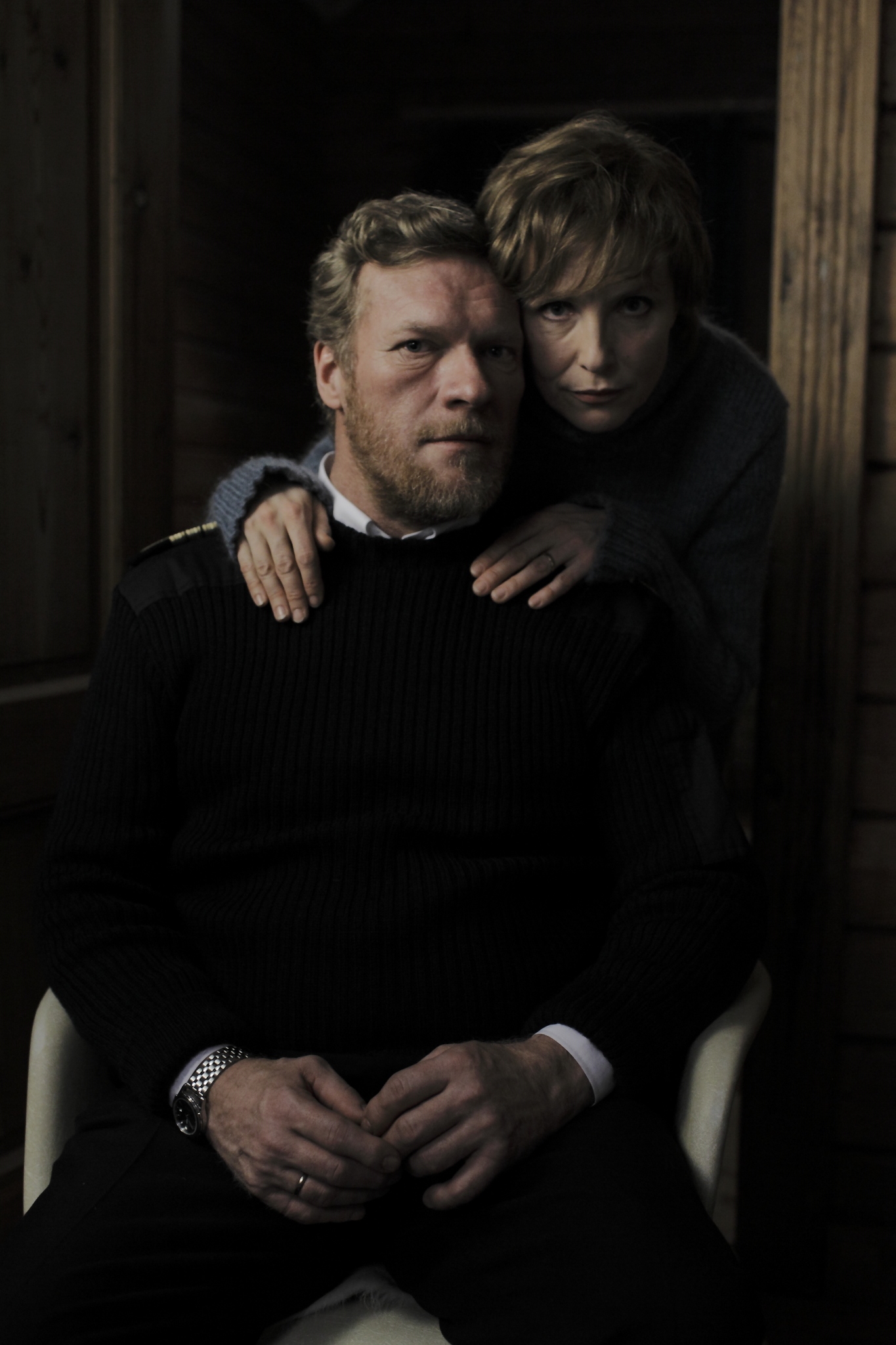 Still of Juliane Köhler and Sven Nordin in Zwei Leben (2012)