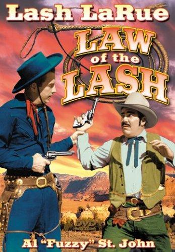 Lash La Rue and Jack O'Shea in Law of the Lash (1947)