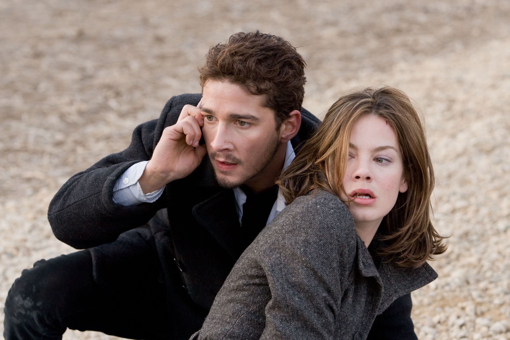 Still of Shia LaBeouf and Michelle Monaghan in Eagle Eye (2008)