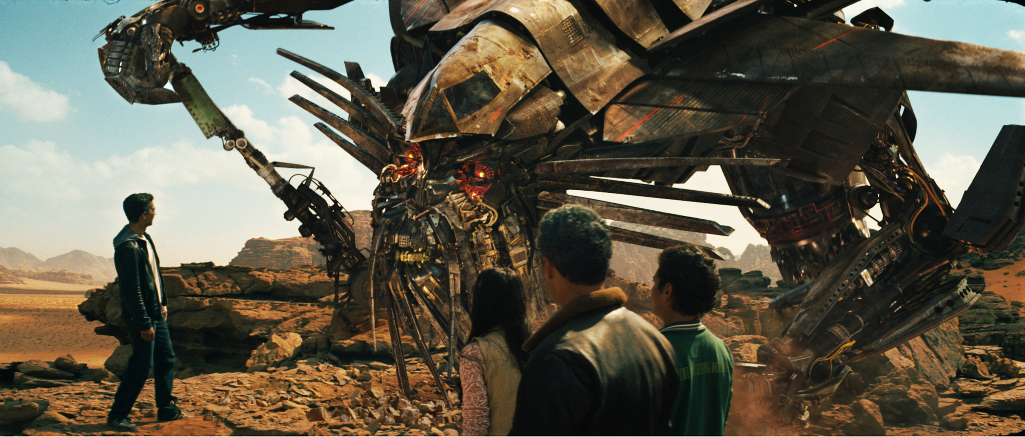 Still of John Turturro, Shia LaBeouf, Megan Fox and Ramon Rodriguez in Transformers: Revenge of the Fallen (2009)