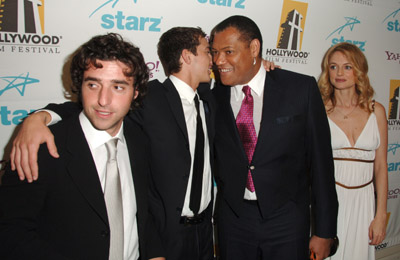 Laurence Fishburne, Heather Graham, David Krumholtz and Shia LaBeouf