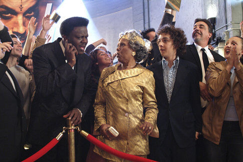 Still of Bernie Mac, Ja'net DuBois and Shia LaBeouf in Charlie's Angels: Full Throttle (2003)