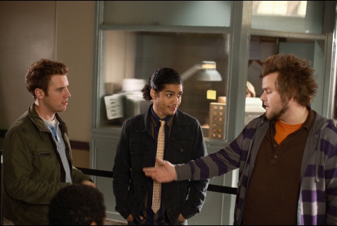 Still of Rick Gonzalez, Bret Harrison and Tyler Labine in Reaper (2007)