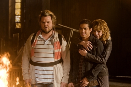 Still of Rick Gonzalez, Tyler Labine and Jenny Wade in Reaper (2007)