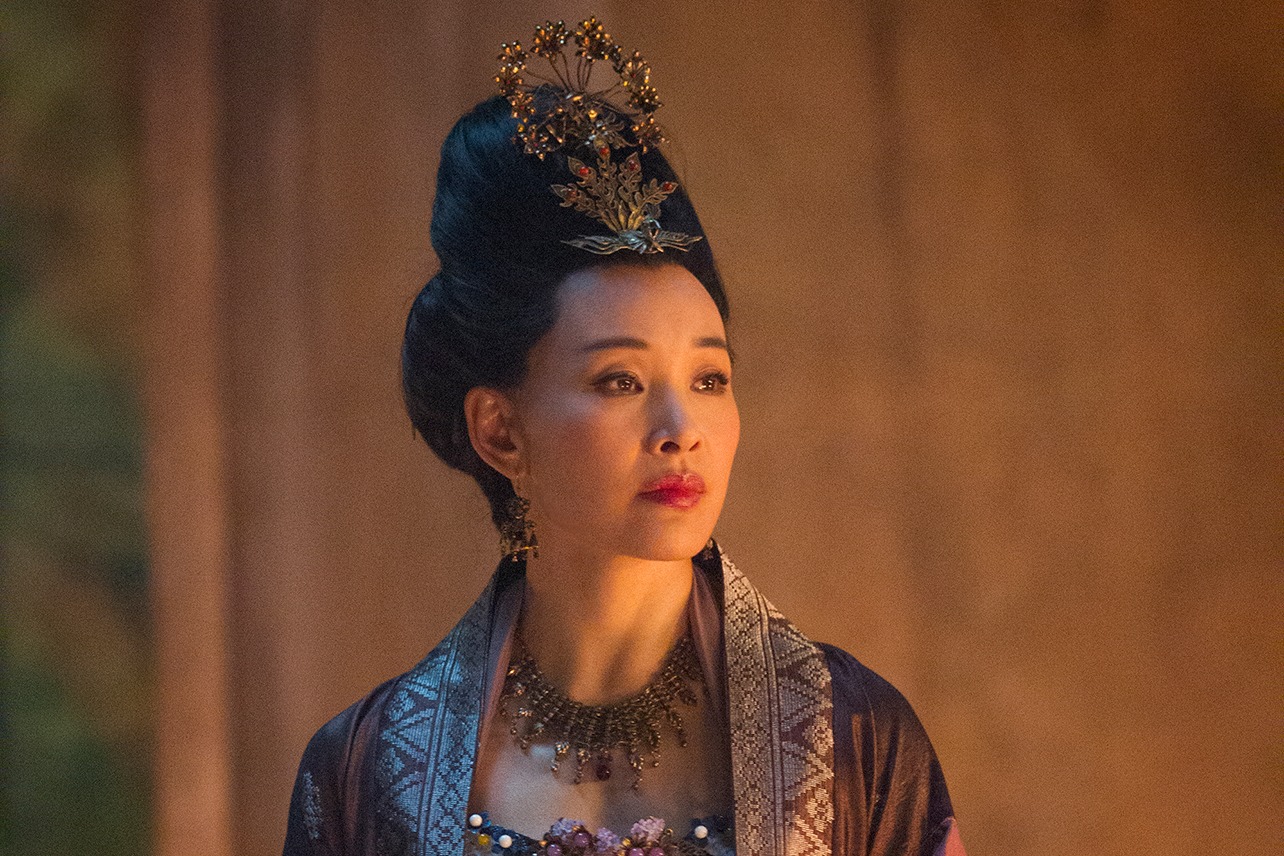 Joan Chen ad Empress Chabi in Marco Polo 2014