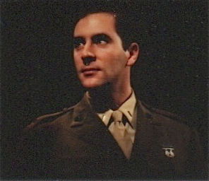 Jordan Lage as Lt. Ross in Aaron Sorkin's A FEW GOOD MEN, national tour, directed by Don Scardino (1992).