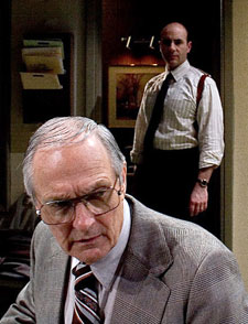 Jordan Lage & Alan Alda in the 2005 TONY Award-winning Broadway revival of David Mamet's GLENGARRY GLEN ROSS.