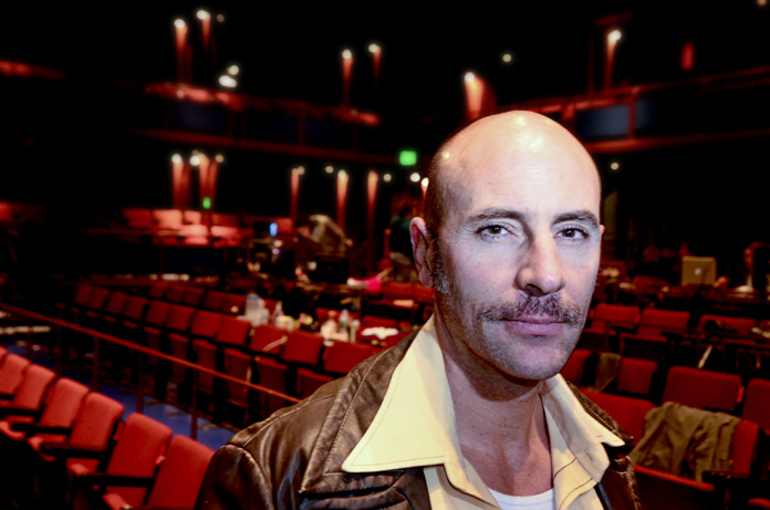Jordan Lage plays Teach in David Mamet's AMERICAN BUFFALO at Baltimore's CenterStage Theater (2011).