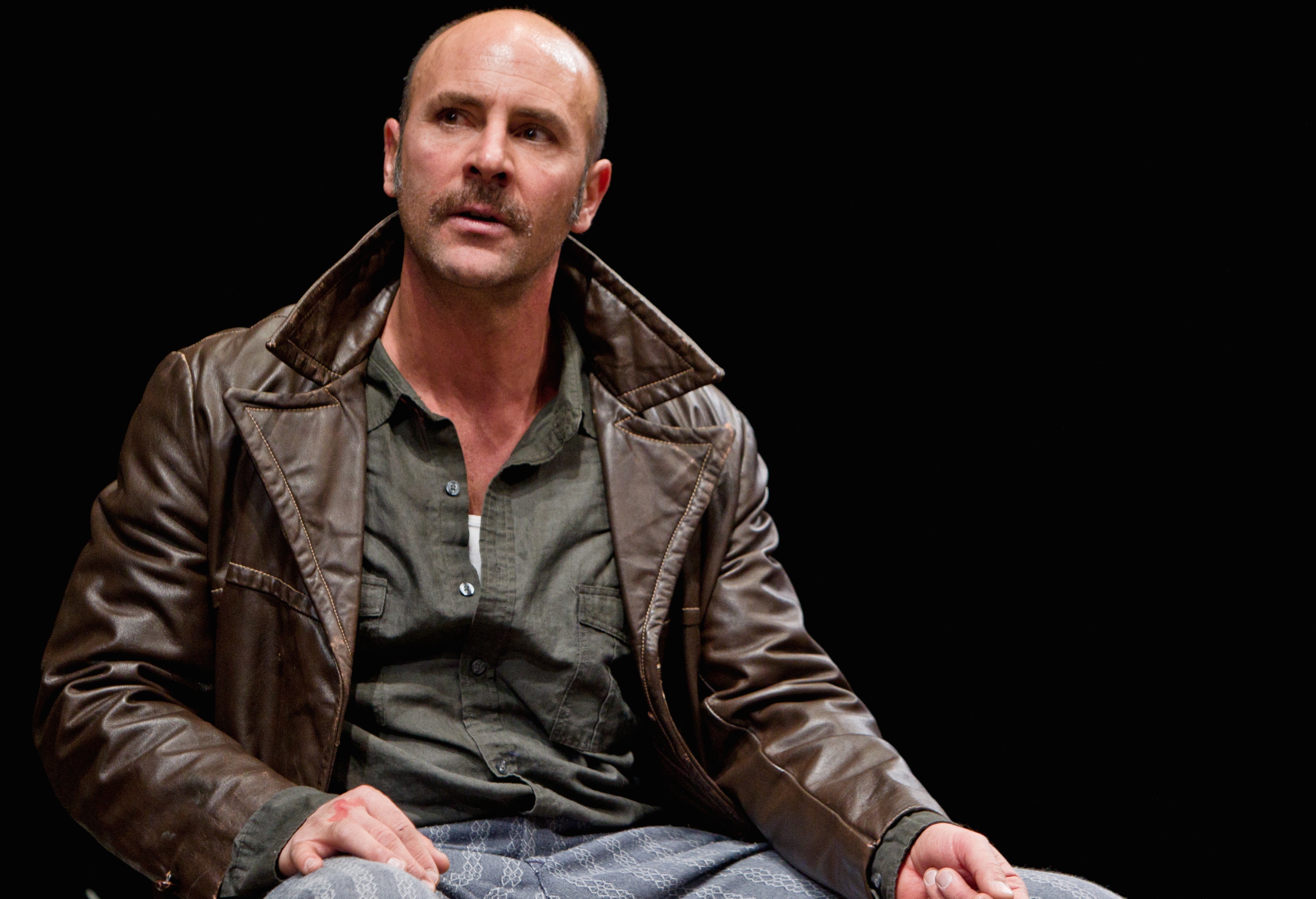 Jordan Lage as Teach in David Mamet's AMERICAN BUFFALO at Baltimore's CenterStage Theater (2011).