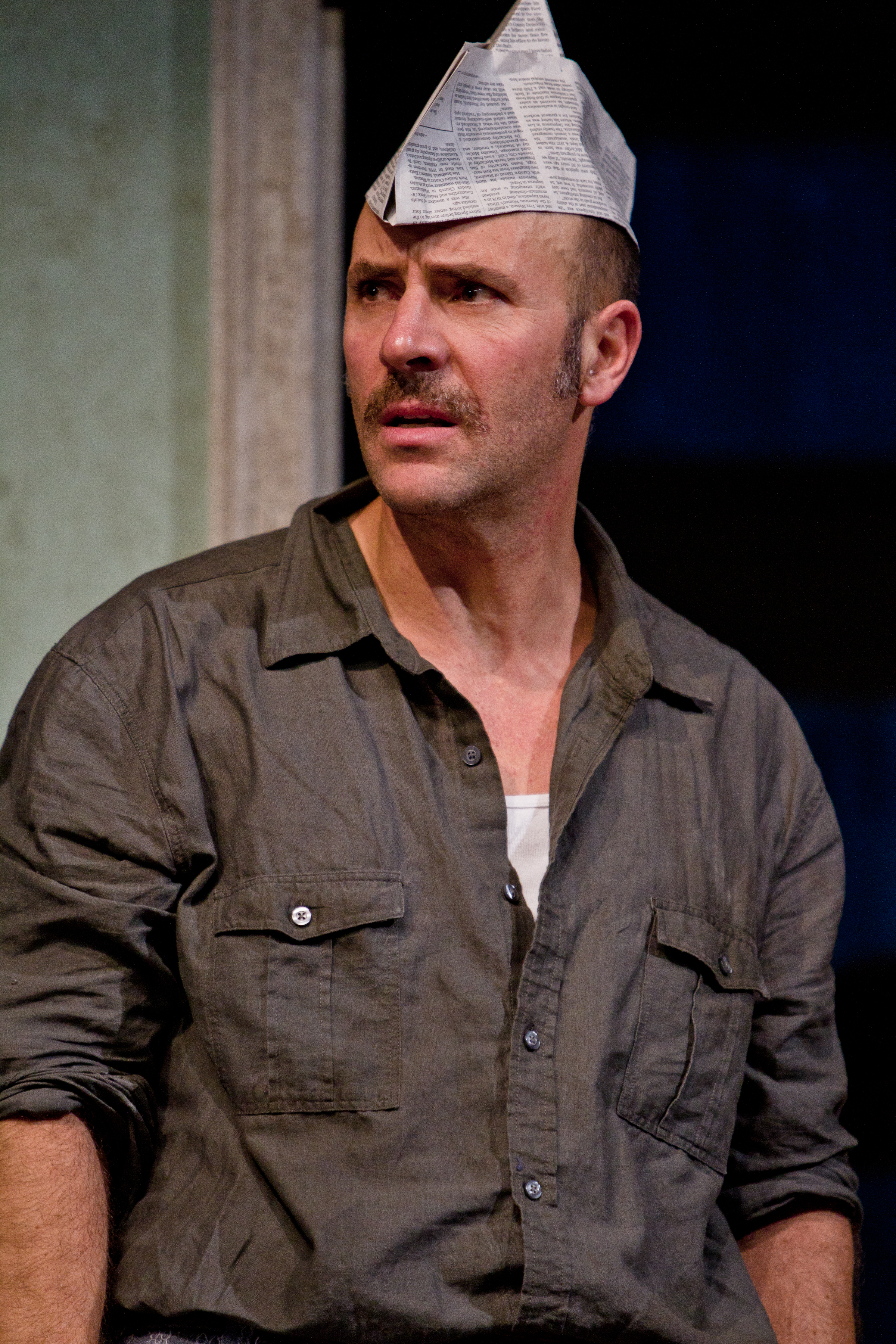 Jordan Lage as Teach in David Mamet's AMERICAN BUFFALO at Baltimore's CenterStage Theater (2011).