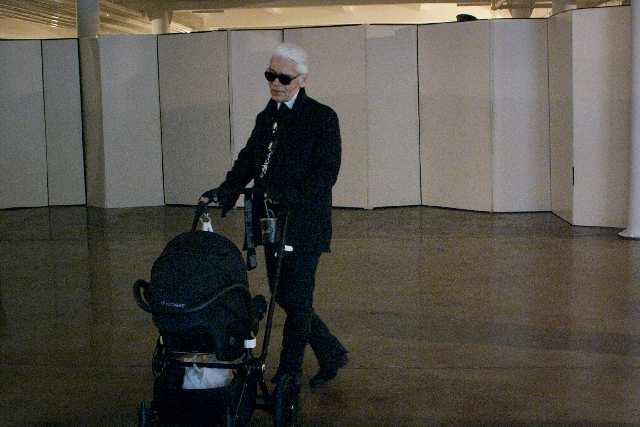 Still of Karl Lagerfeld in Mademoiselle C (2013)
