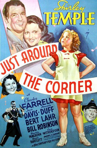 Shirley Temple, Joan Davis, Amanda Duff, Charles Farrell and Bert Lahr in Just Around the Corner (1938)