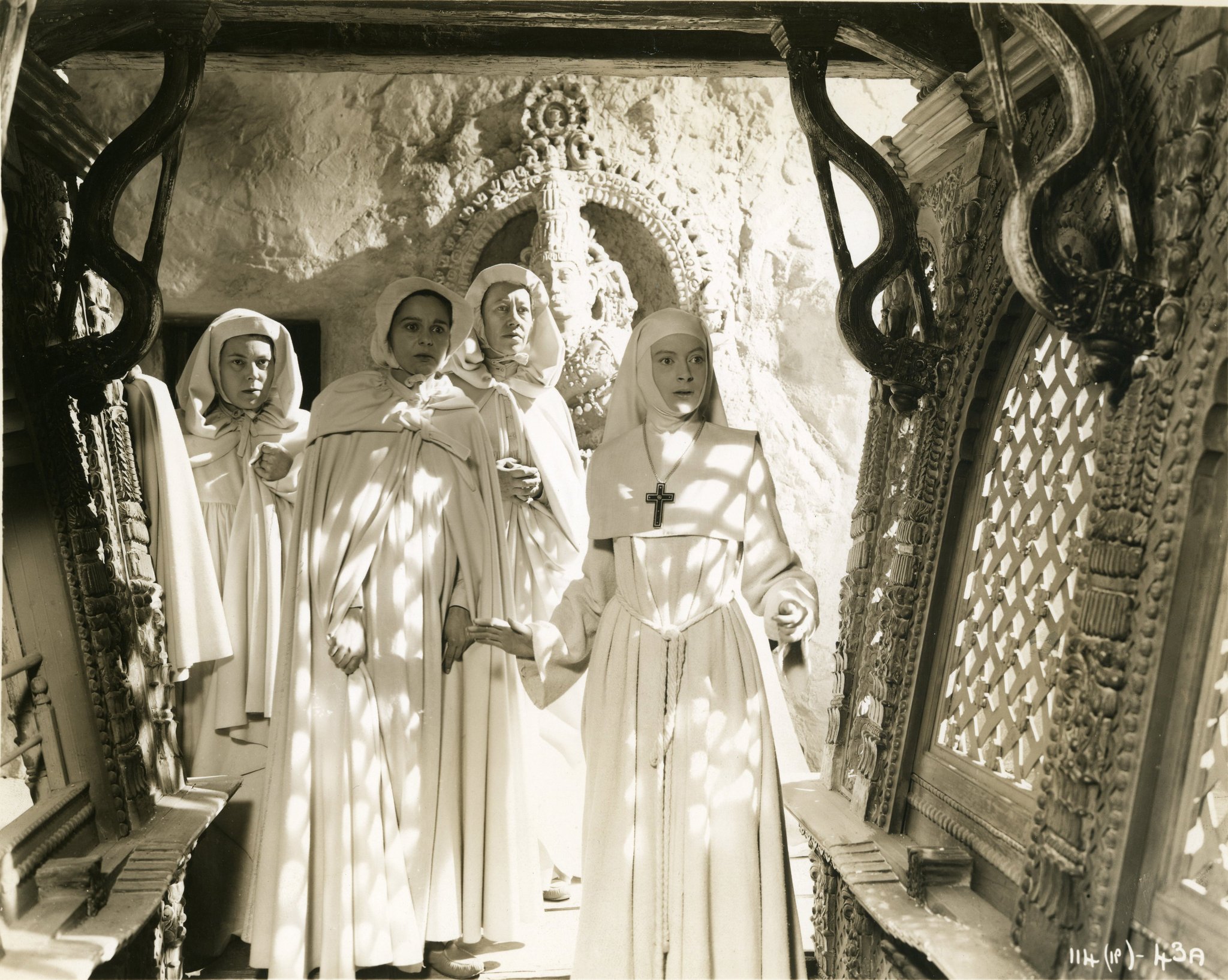 Still of Deborah Kerr, Judith Furse, Jenny Laird and Flora Robson in Black Narcissus (1947)