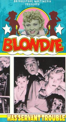 Arthur Lake, Larry Simms, Penny Singleton and Daisy in Blondie Has Servant Trouble (1940)